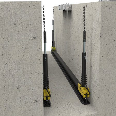 BM CLS chassis load simulation - 3D illustration